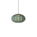 Made By Hand Knit Wit 45 Oval LED Pendel Tweed Green