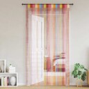  Snøregardiner 2 stk flerfarge 100x250 cm 8721158550538