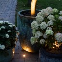 Light By Juhl holmegaard steinblokk med Cosmos spotlights i messing 14x21x14 cm grå
