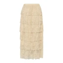 Part Two Dame Skjørt Beige XS,
