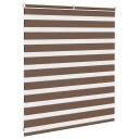  Sebragardin brun 130x100 cm stoff bredde 125,9 polyester