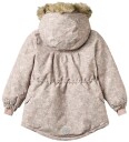 Wheat Vinterjakke   Mathilde   Dry Rose Blomster   Wheat   7 år (122)   Vinterjakke Beige Hvit Rosa