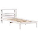  Sengeramme med hodegavl hvit 90x190 cm heltre furu 3306034