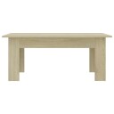 vidaXL Salongbord sonoma eik 100x60x42 cm sponplate