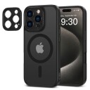 Tech Protect MagSafe Deksel til iPhone 16 Pro Halvgjennomsiktig