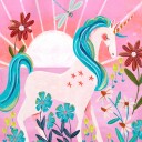 Unicorn Plakat / 50x50