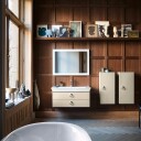 Duravit White Tulip Halvhøyskap 40x24x88 cm Taupe Matt
