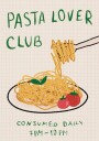 Pasta Day Plakat Plakat / 21x30cm