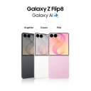 Samsung Galaxy Z Flip8 256GB Mobiltelefon Grafitt