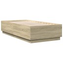  Sengeramme sonoma eik 75x190 cm konstruert tre 8721012274952
