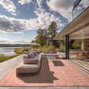 Juteteppe   Amasia tan Størrelse: 200 x 290 cm