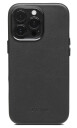 Trunk iPhone 13 Pro Max Trunk Ekte Skinn Deksel - Svart