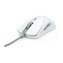 Glorious Model O 2 Matte White Gamingmus med Optisk Sensor og RGB Belysning