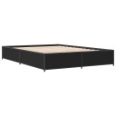  Sengeramme svart 140x200 cm konstruert tre og metall 8721102610325