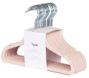 3 Sprouts Kleshengere med antiskli   15 stk   Rosa fl??yel