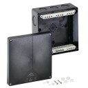 Koblingsboks Abox i 160 16 180x180x91 med klemmer svart