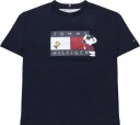 Tommy Hilfiger Peanuts Graphic Tee Ss   Navy   116
