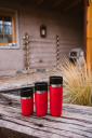 Yeti Rambler 8 Oz Travel Bottle rescue red