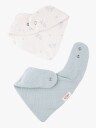 Mumin Moomin Bandana Smekker 2 Pakning Blue One Size