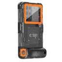 Tech-Protect Universalt Vanntett Mobildeksel IPX8 for 4,7-6,7" - Svart/Oransje