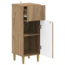 vidaXL Baderom Oppbevaringsskap ARNHEM Artisan eik 30 x 31 x 80 cm