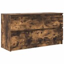 TV benk røkt eik 100x35x54 cm konstruert tre