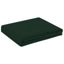vidaXL Bordduk Rektangulær Mørkegrønn 110 x 160 cm Polyester