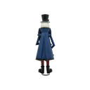 Europalms Snowman With Coat, Metal 150cm, Blue