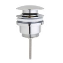 Alterna Bunnventil Push-open - Universal Krom