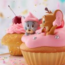 Banpresto Tom og Jerry Søt Cupcake Stor Myk Vinylfigur