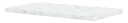 Montana Panton Wire bordplate 18,8x34,8 cm White marble