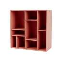 Montana COMPILE dekorativ hylle 69,6x69,6 cm Rhubarb 151