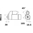 MAHLE MS 292 Starter