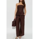 AllSaints Dame Topper Brun 2XS,