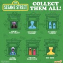 Sesame Street  ReAction Blind Box Wv2  12pc Flat