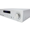Aiwa AMU-120BT Stereo Receiver med Bluetooth og USB Sølv