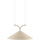 Globen Lighting Curve 50 Taklampe Beige