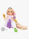 JAKKS Pacific Disney Princess 6 tommers Petite-dukke med ekstra mote og tilbehør Rapunzel med langt hår