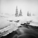 Ice creek... Plakat Plakat / 30x30cm