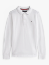 Tommy Hilfiger Reg Polo Long Sleeve Hvit 16