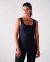 LEVITY Second-Skin Tank Top Navy - L