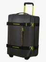 American Tourister Urban Track Duffle Koffert 55L, Black/Lime