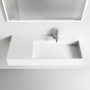 Pulcher Kubo Inside 90R 90X40 Servant Matt Hvit SolidTec