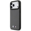 BMW M Quiltet MagSafe-deksel til iPhone 17 Pro Max - Grafitt