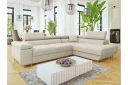 Gabina Sofa med Sjeselong 3 seter   Beige