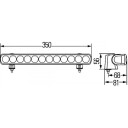 LED rampe HELLA LED LIGHTBAR 350 Swivel Mount
