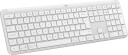 Logitech Signature Slim K950 Trådløst Tastatur QWERTY Full Size Elfenbenshvit Bluetooth 5.1