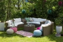 Severo Loungegruppe 102 cm   Brun
