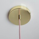 Crème Atelier Soft Serve 01 Taklampe Rose Sorbet/ Messing