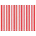  Erstatningsduk for markise rød og hvit stripe 5x3,5 m 367721